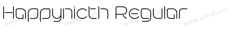Happynicth Regular字体转换 Happynicth Regular字体转换